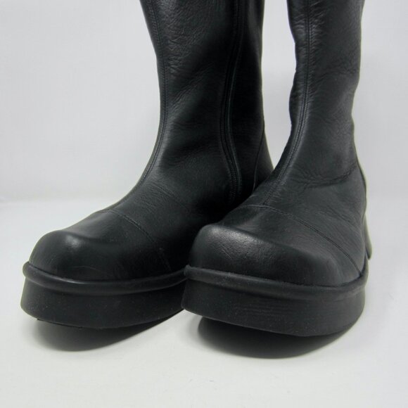 John Fluevog Harmony Chime Black Boot Size 9 - Picture 4 of 11